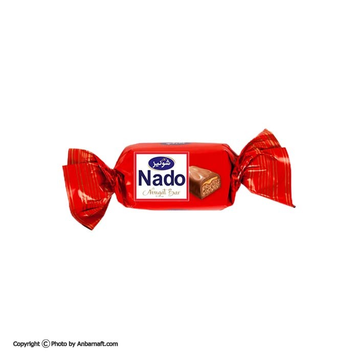  تافی کاراملی با روکش کاکائو نادو شونیز - یک کیلویی 