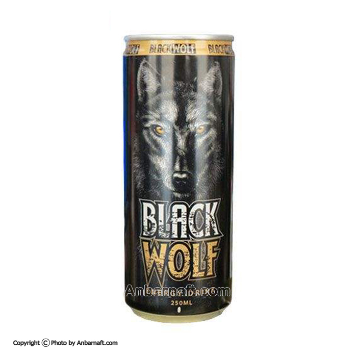 نوشیدنی انرژی زا بلک ولف Black Wolf - حجم 250 میلی لیتری
