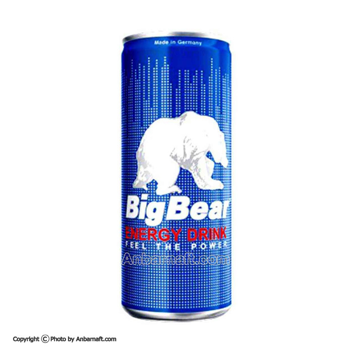 نوشیدنی انرژی زا بیگ بر Big Bear- حجم 250 میلی لیتری