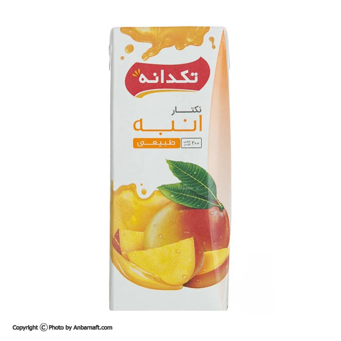 آبمیوه انبه تکدانه - 200 میلی‌ لیتر