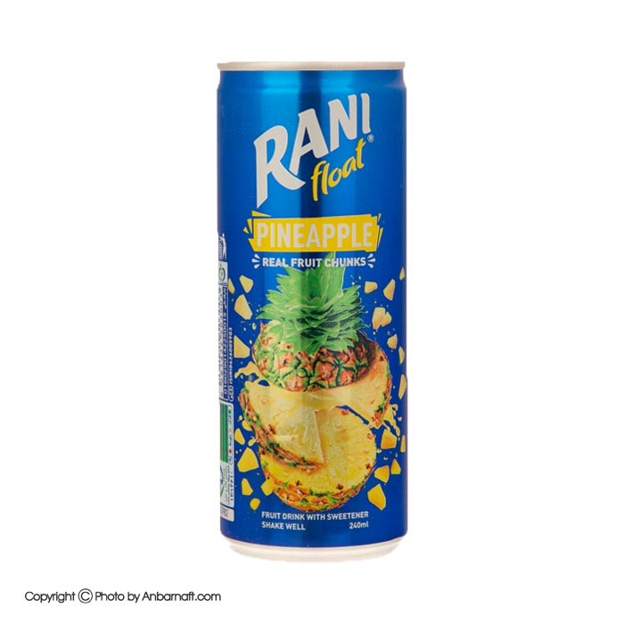 نوشیدنی آناناس رانی پالپ دار - 240 میلی لیتر 