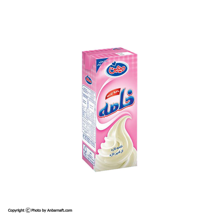  خامه پر چرب میهن - 200 گرم 