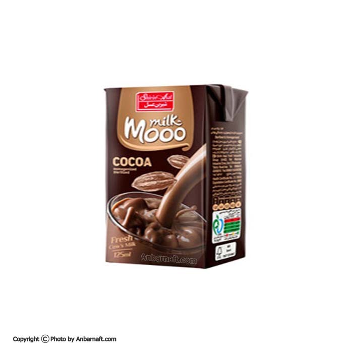 شیر کاکائو نی دار مووو شیرین عسل - 125 میلی لیتر
