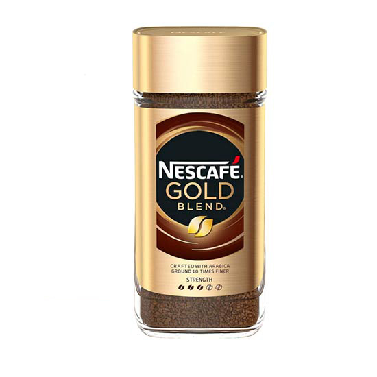 پودر قهوه گلد نسکافه Nescafe Gold - شیشه 200 گرم