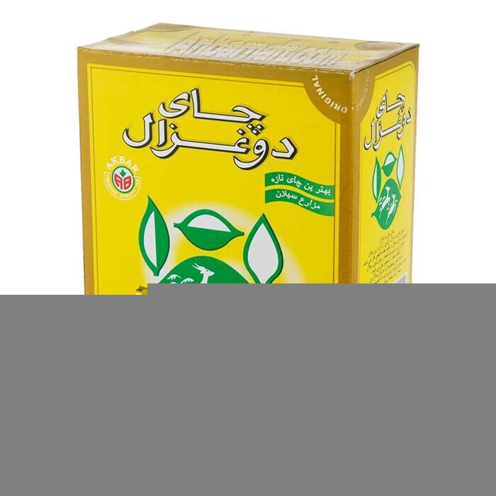  چای سیاه شکسته با طعم هل دوغزال وزن 500 گرمی 