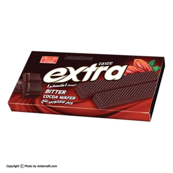 ویفر اکسترا شکلات تلخ شیرین عسل - 130 گرم