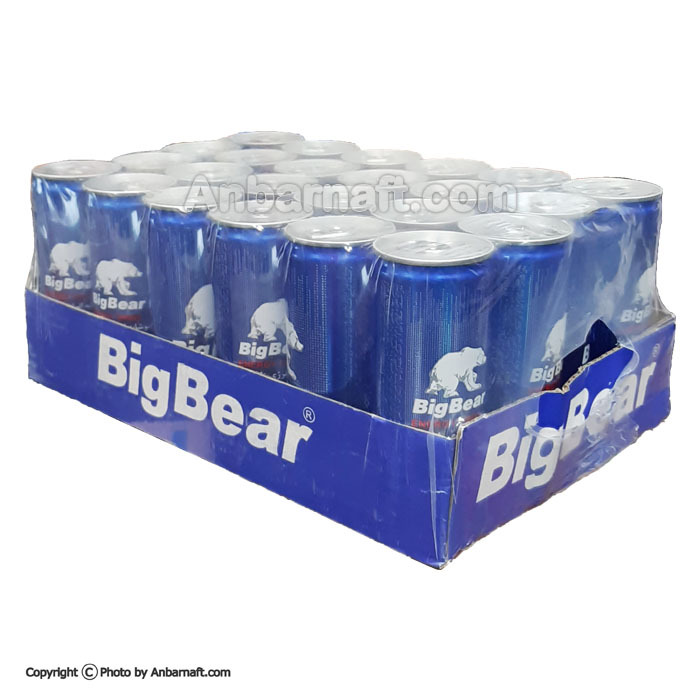  نوشیدنی انرژی زا بیگ بر Big Bear- حجم 250 میلی لیتری 
