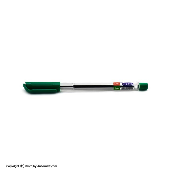 خودکار سبز سلنا نوک 0.7 میلیمتر 