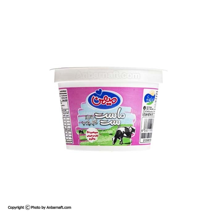  ماست ست کم چرب تکنفره میهن - 90 گرم 