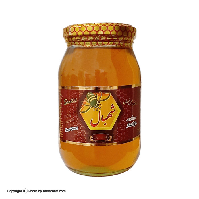 عسل طبیعی چهل گیاه شهبال 650 گرم - شیشه ای