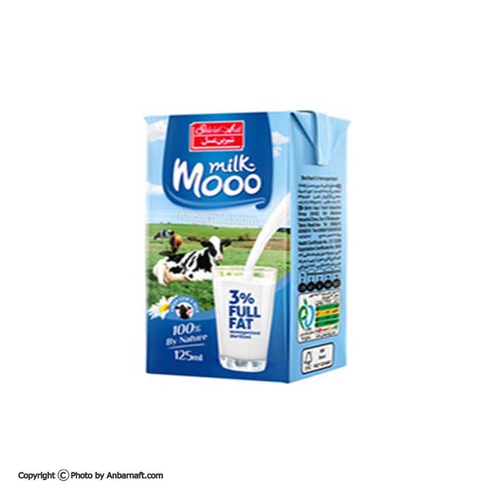 شیر پر چرب نی دار مووو شیرین عسل - 125 میلی لیتر