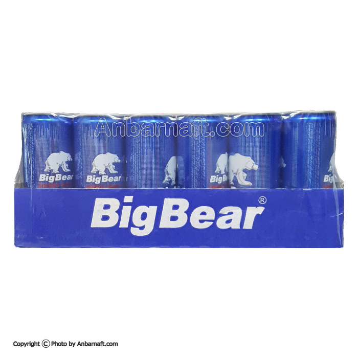  نوشیدنی انرژی زا بیگ بر Big Bear- حجم 250 میلی لیتری 