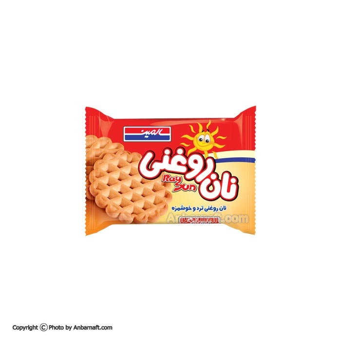  بيسکويت نان روغنی سالمین - 33 گرم 