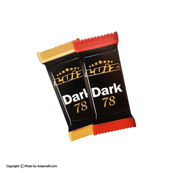 شکلات تلخ 78% لوئیز - 8 گرم