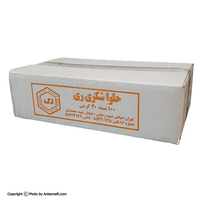  حلوا شکری تکنفره ری - 30 گرمی 