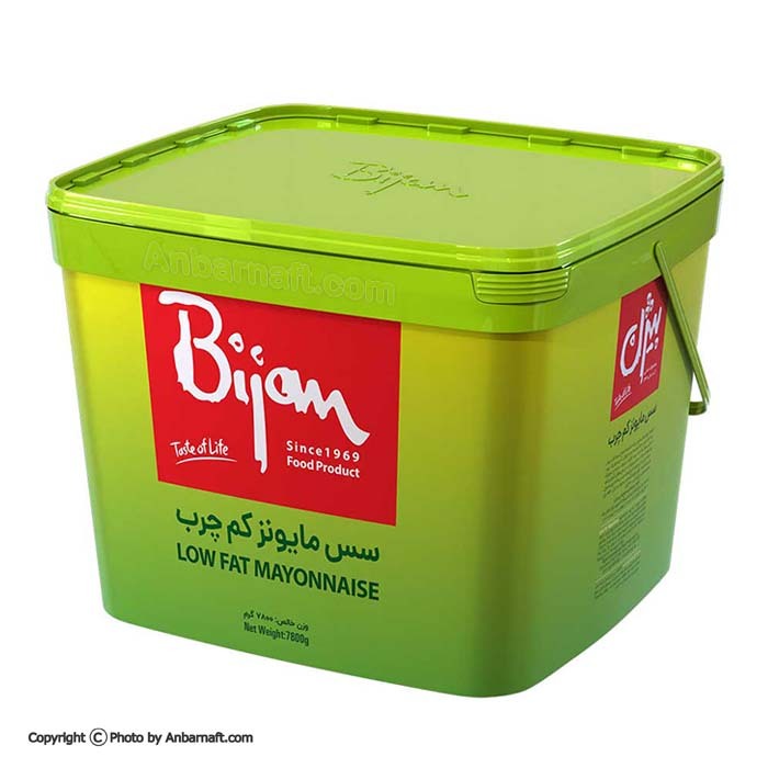 سس مایونز کم چرب بیژن دبه 7800 گرمی
