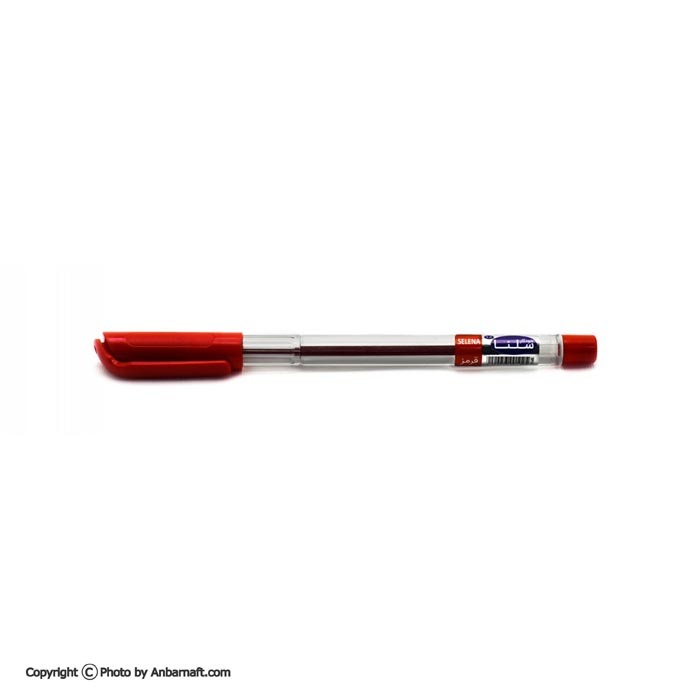خودکار قرمز سلنا نوک 0.7 میلیمتر 